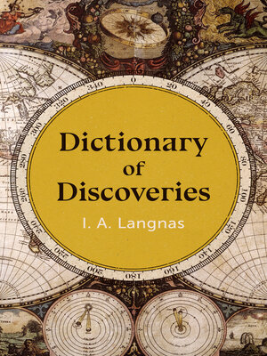 cover image of Dictionary of Discoveries